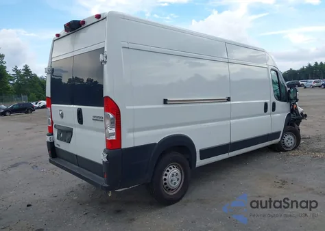2025 Ram Promaster 3500 Tradesman High Roof 159 Wb W/Pass Seat из США, поврежденный, VIN 3C6MRVHG3SE529997